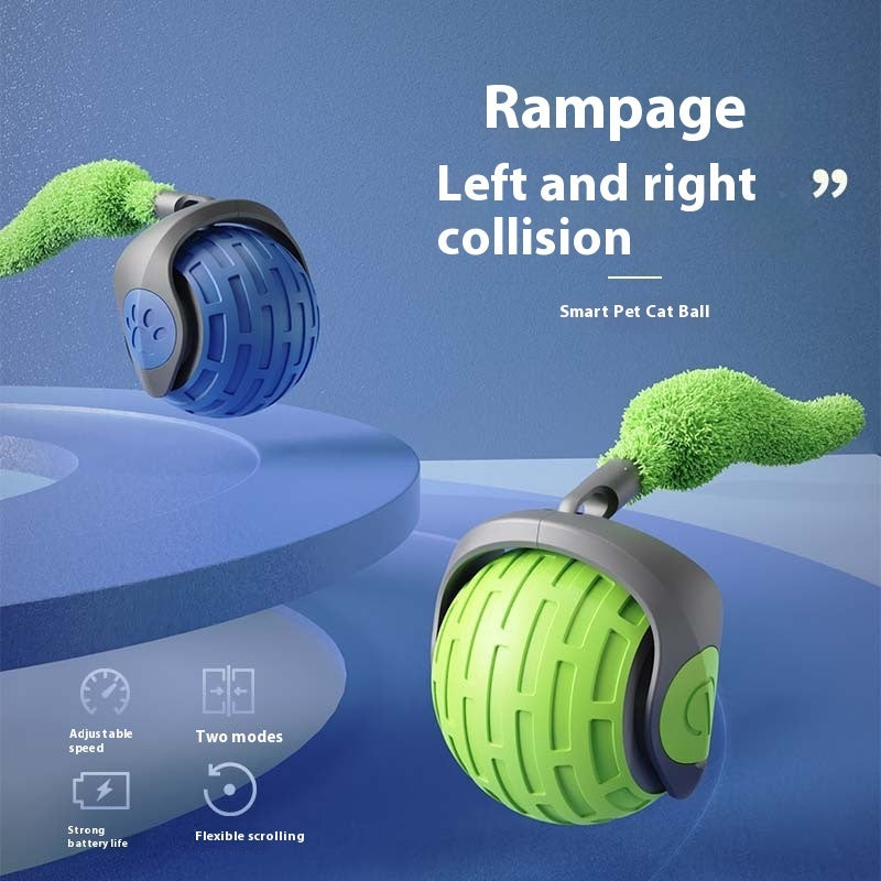 Automatic Rolling Cat Ball Toy