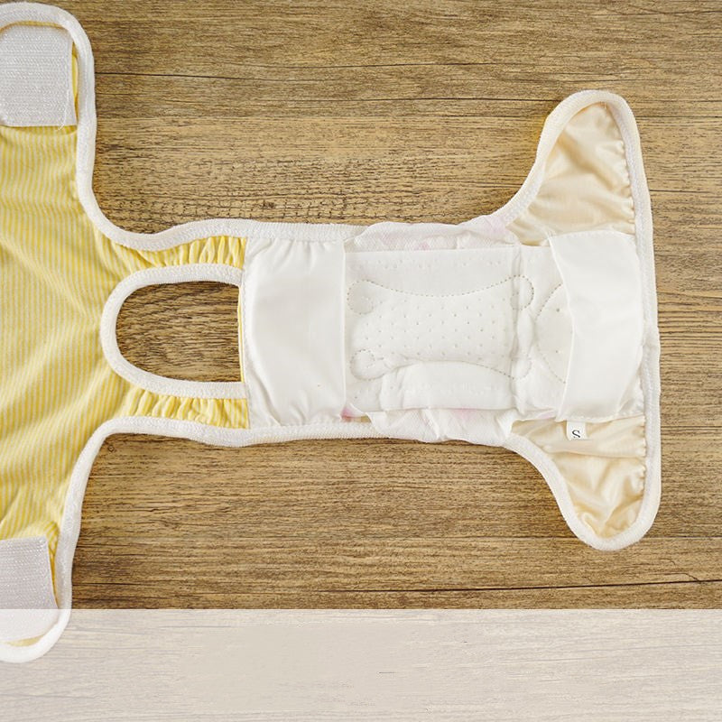 Female Dog Diapers Reusable Hygiene Pants for Heat Protection