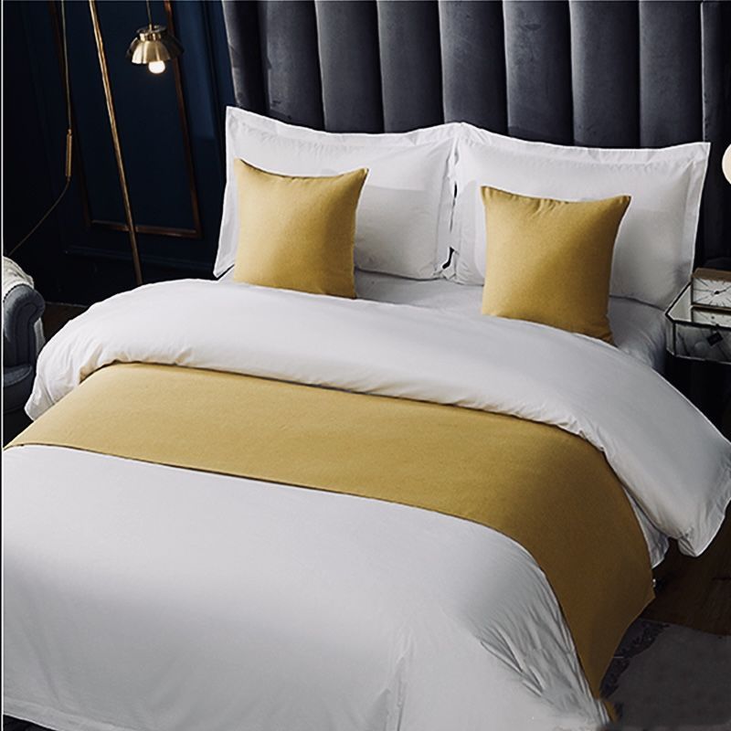 Hotel Bed Throw & Runner – Decorative Mat for Bedroom & Hospitality Use