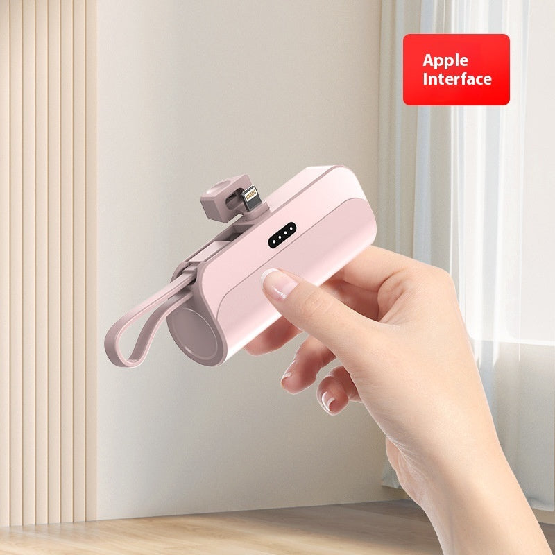 Pocket Wireless Mini Capsule Power Bank