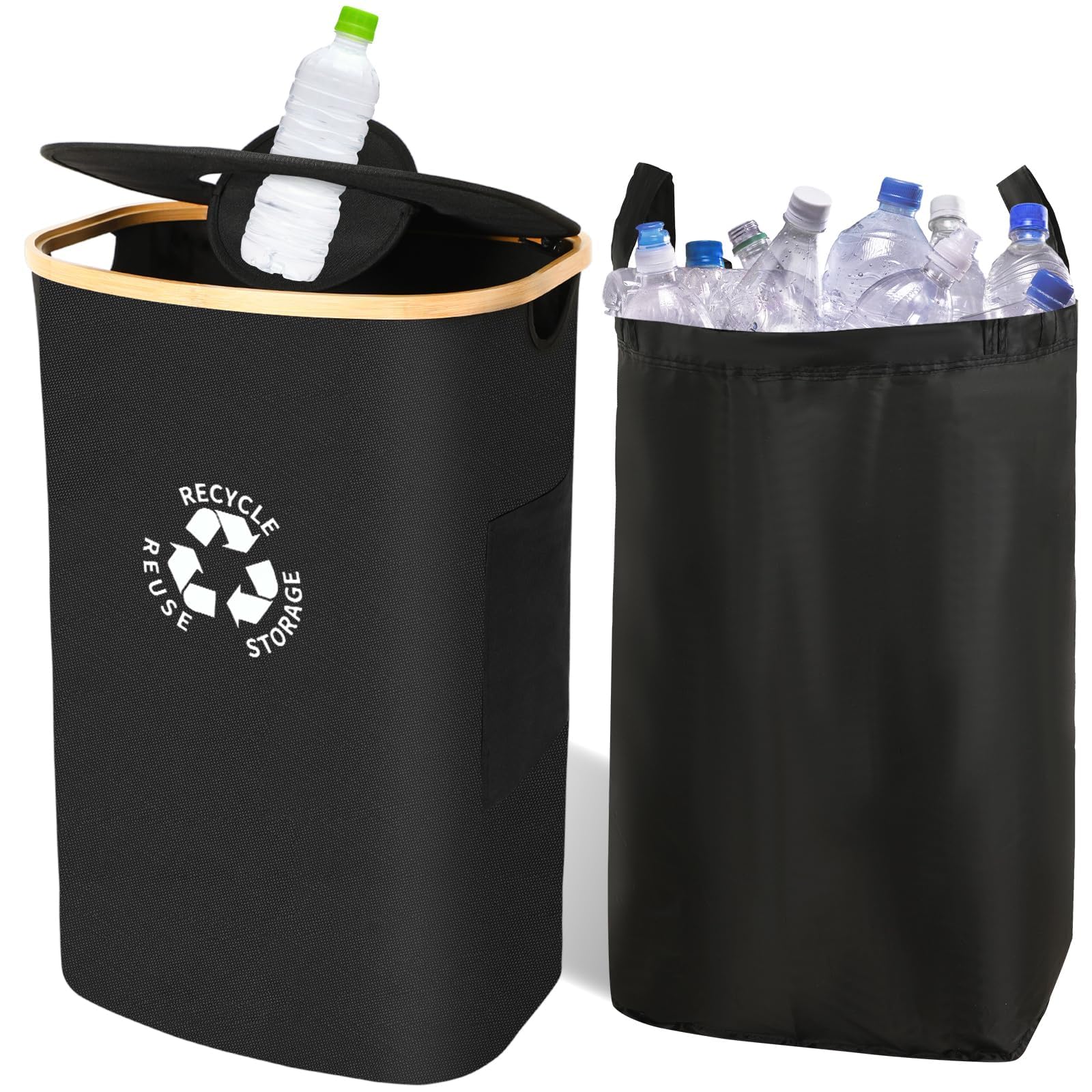 Large Capacity Storage Bottle with Lid