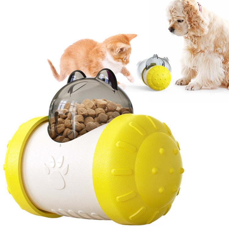 Interactive Leaking Food Ball Toy for Dogs & Cats Slow Feeder