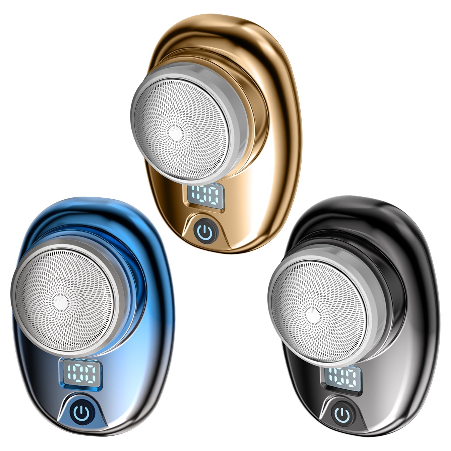 Portable Electric Shaver With LED Digital Display