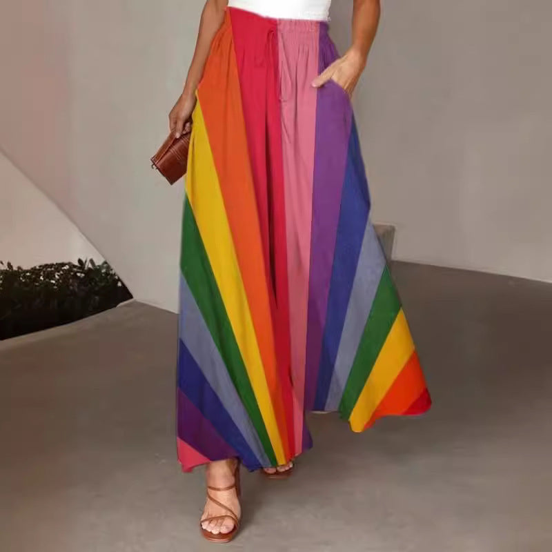 Women’s Casual All-Match Wide Leg Suit Trousers