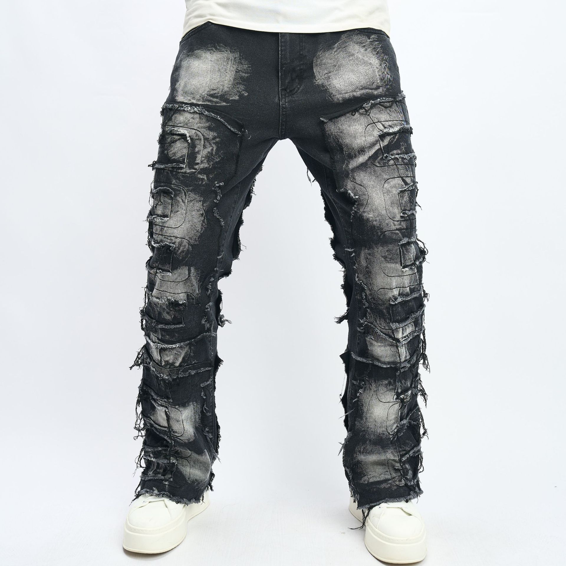 Men's Hip Hop High Street Jeans