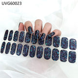 Ice Transparent Nude UV Gel Nail Stickers