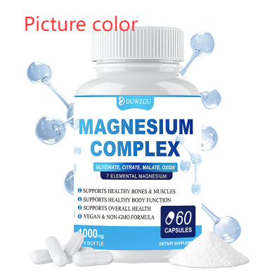 Premium Magnesium Complex Supplement Capsules