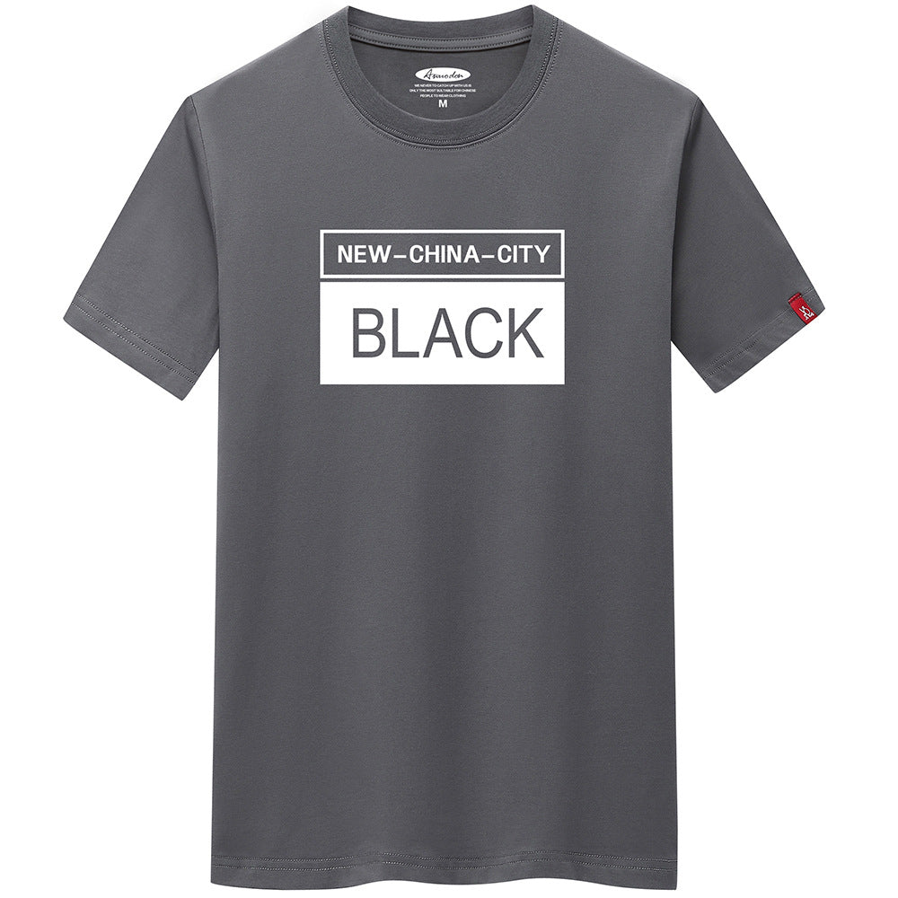 Men's Short Sleeve T Shirt Casual Student Style