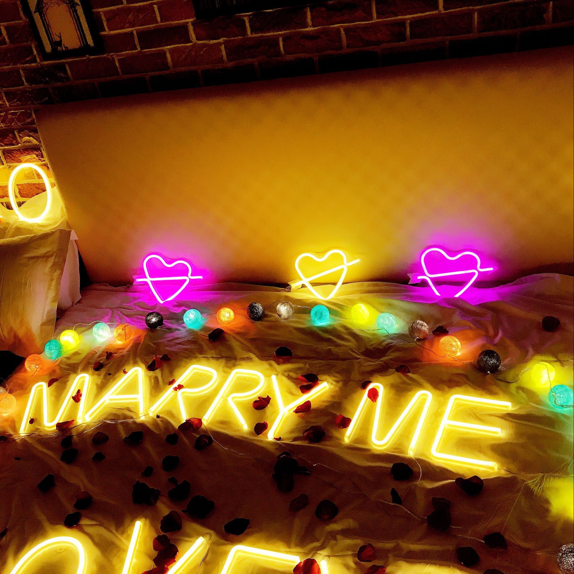 LED English Letter Light