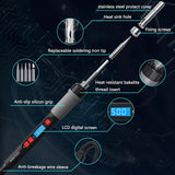 90W Adjustable Soldering Iron Kit