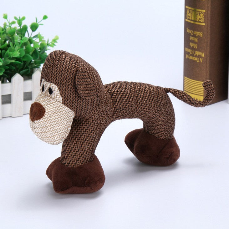 Bite-Resistant Squeaky Duck Dog Toy