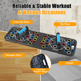 Multifunctional Push-Up Board with 15 Fitness Accessories – Full Body Home Gym Workout Equipment