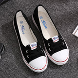 Women’s Breathable Flat Canvas Shoes