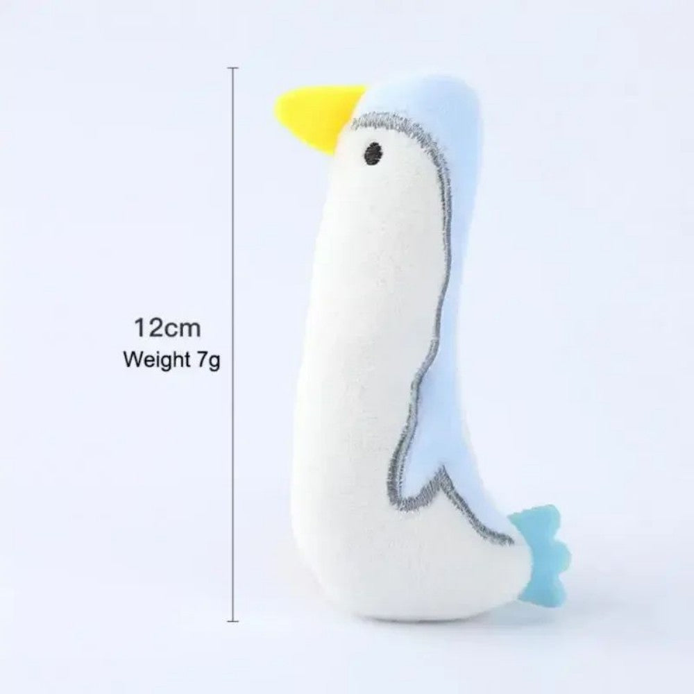 Catnip Plush Toy for Cats & Puppies Teeth Grinding Thumb Pillow