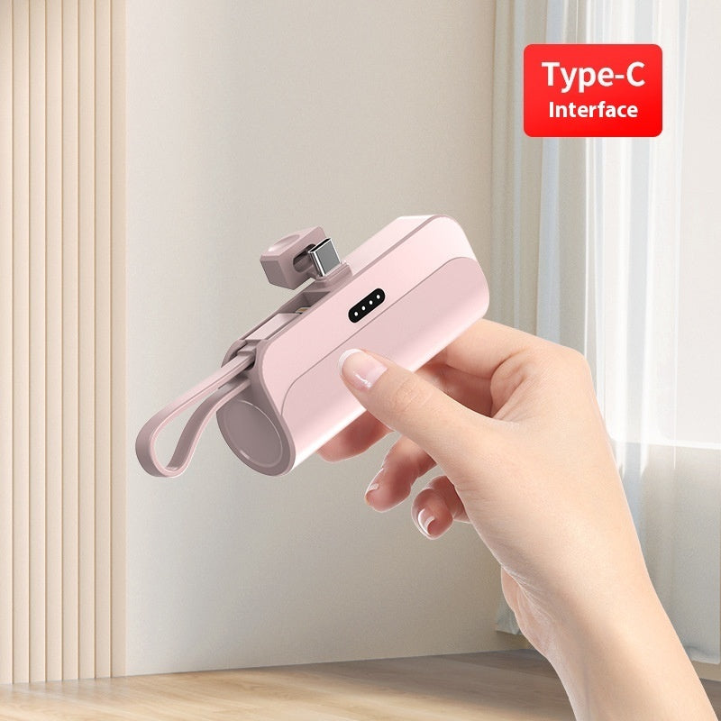 Pocket Wireless Mini Capsule Power Bank