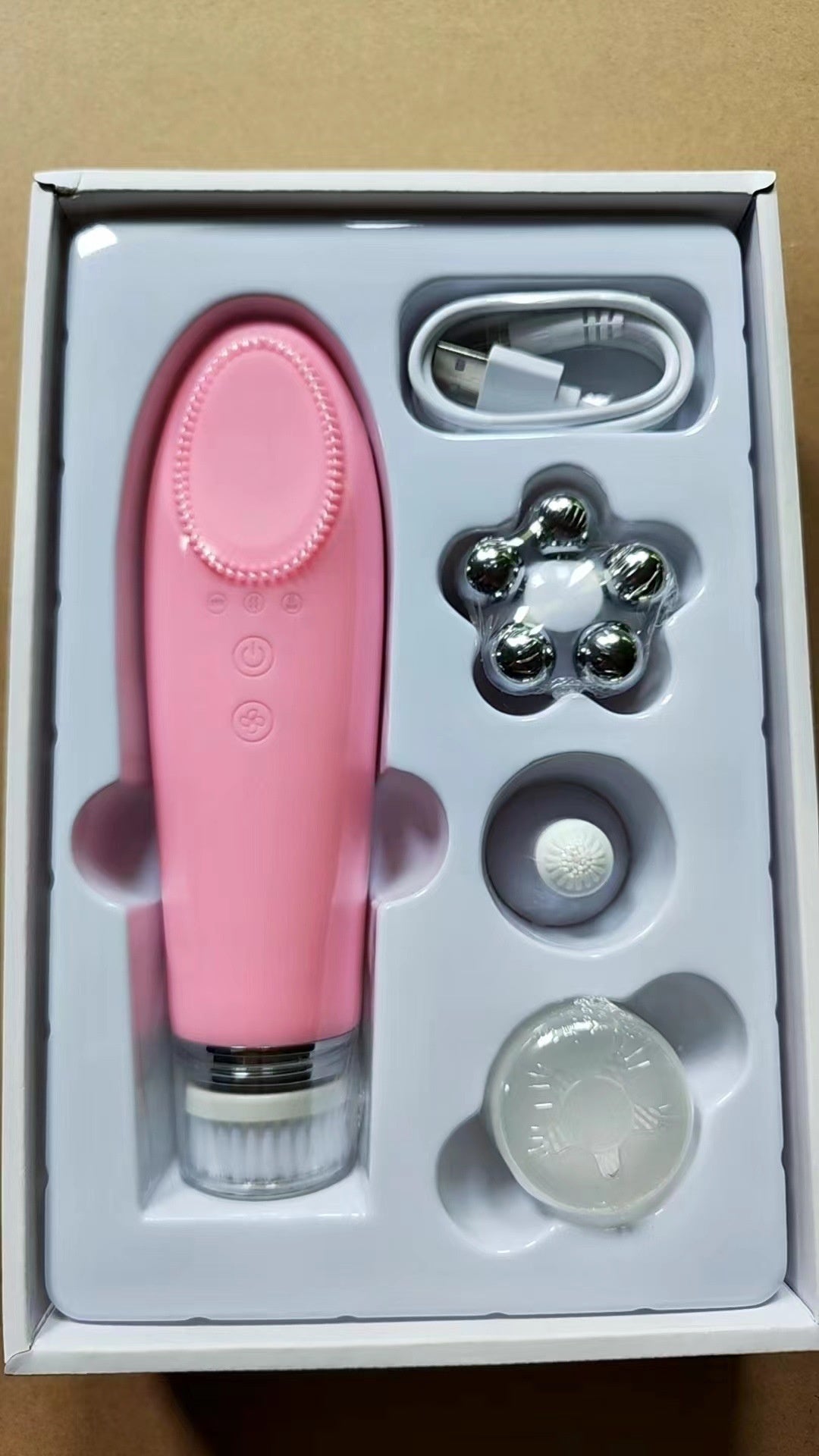 Warm Sensation Electric Facial Cleanser for Deep Pore Cleaning