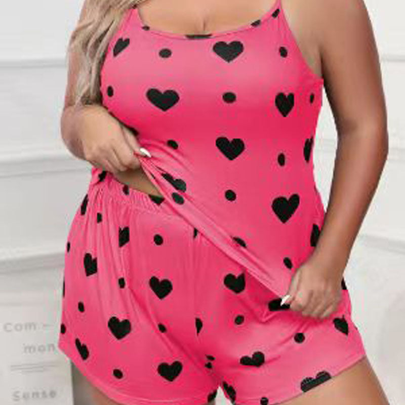 Plus Size Women’s Four Seasons Pajama Camisole Set