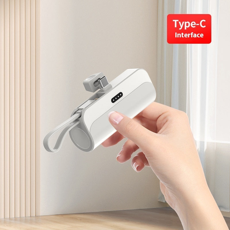 Pocket Wireless Mini Capsule Power Bank