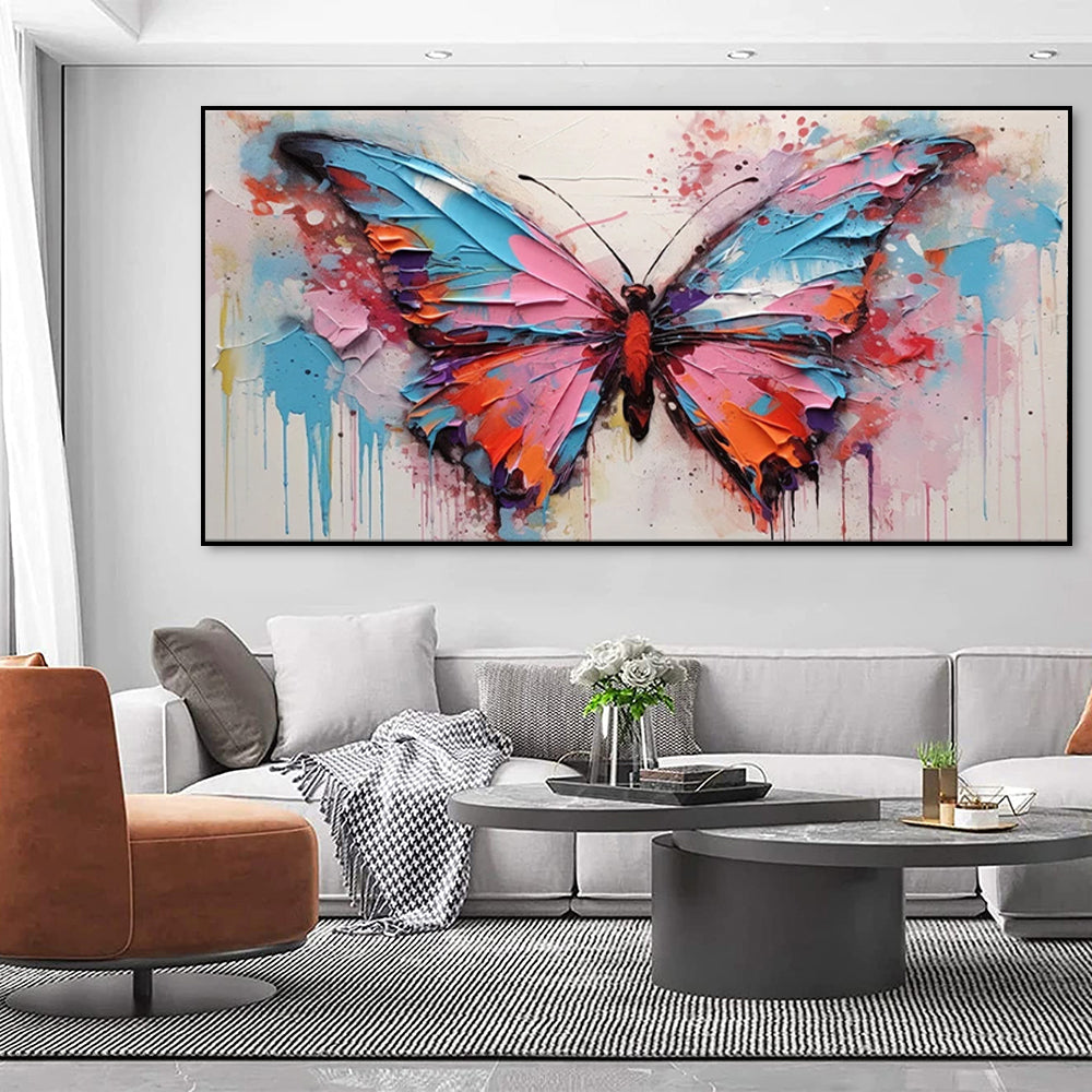 Large Abstract Handmade Canvas Art