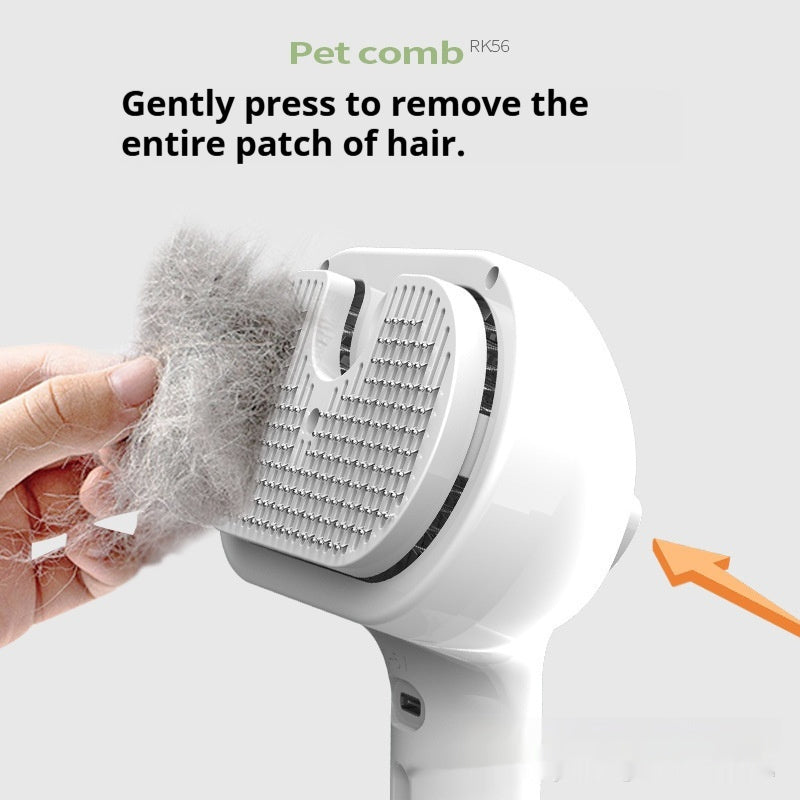 Spray Detangling Pet Grooming Comb for Cats & Dogs
