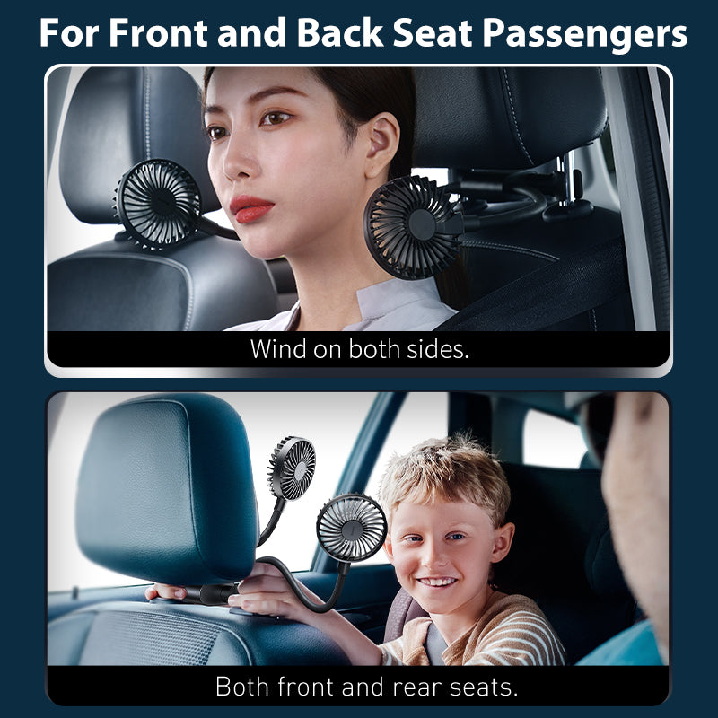 Small Front and Rear Seat Fan