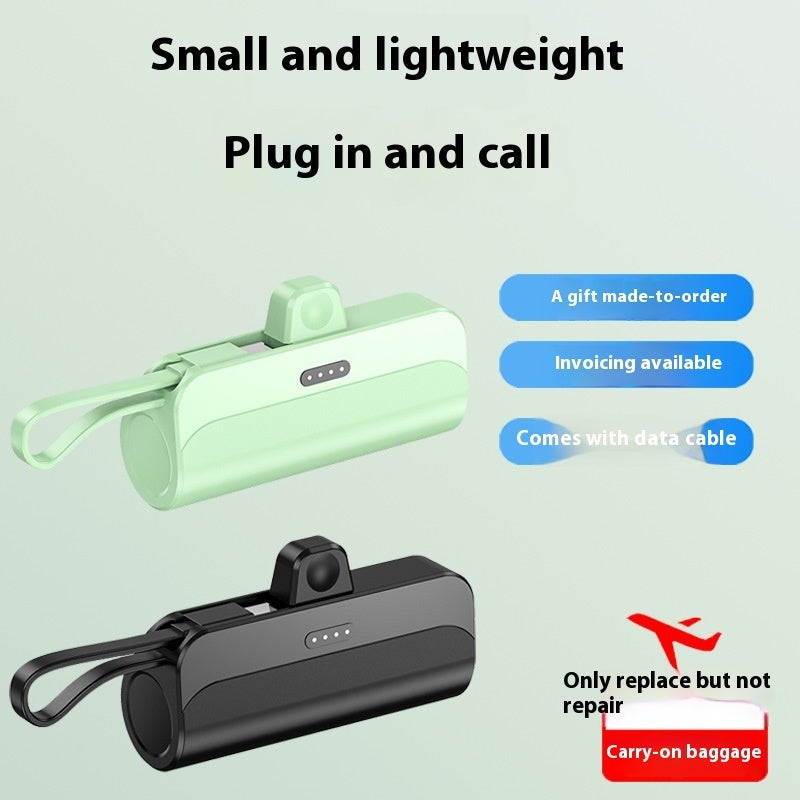 Pocket Wireless Mini Capsule Power Bank