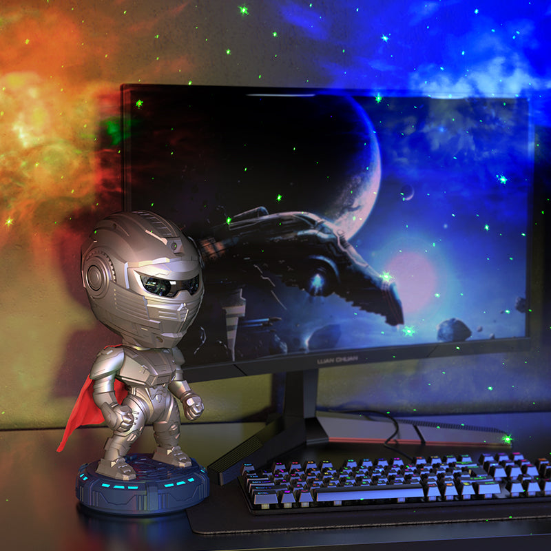 Mecha Warrior Sky Starry Projection Light