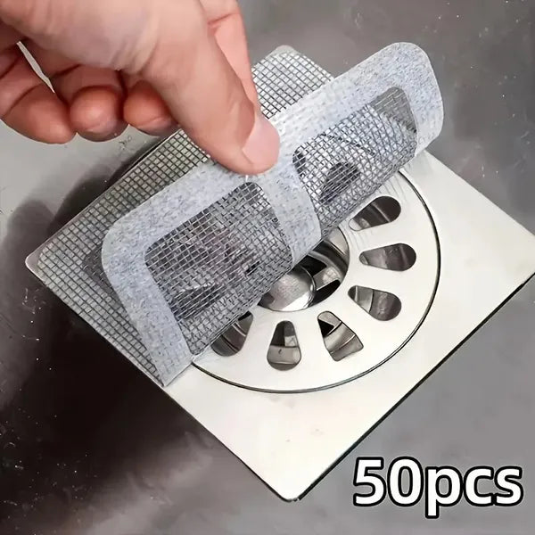 Disposable Shower Drain Hair Catcher Stickers