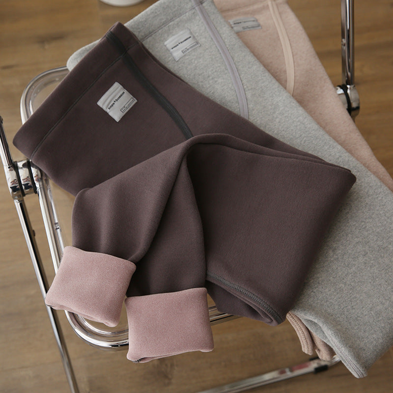 Maternity Plush Thick Leggings for Women