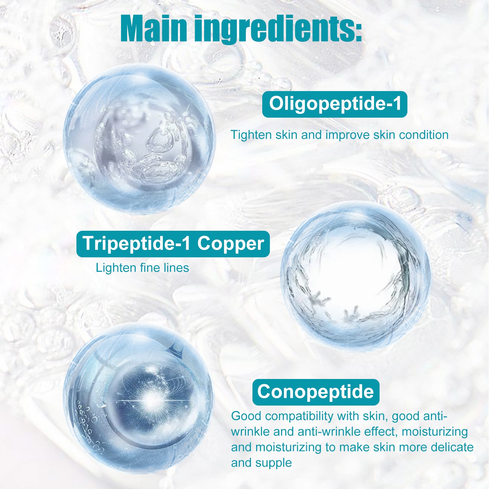 EELHOE Anti Wrinkle Peptide Eye and Face Serum