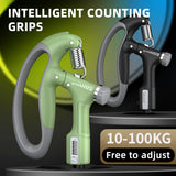 Smart Adjustable Hand Grip – 10–100kg Professional Grip Strength Trainer for Arm & Muscle Training