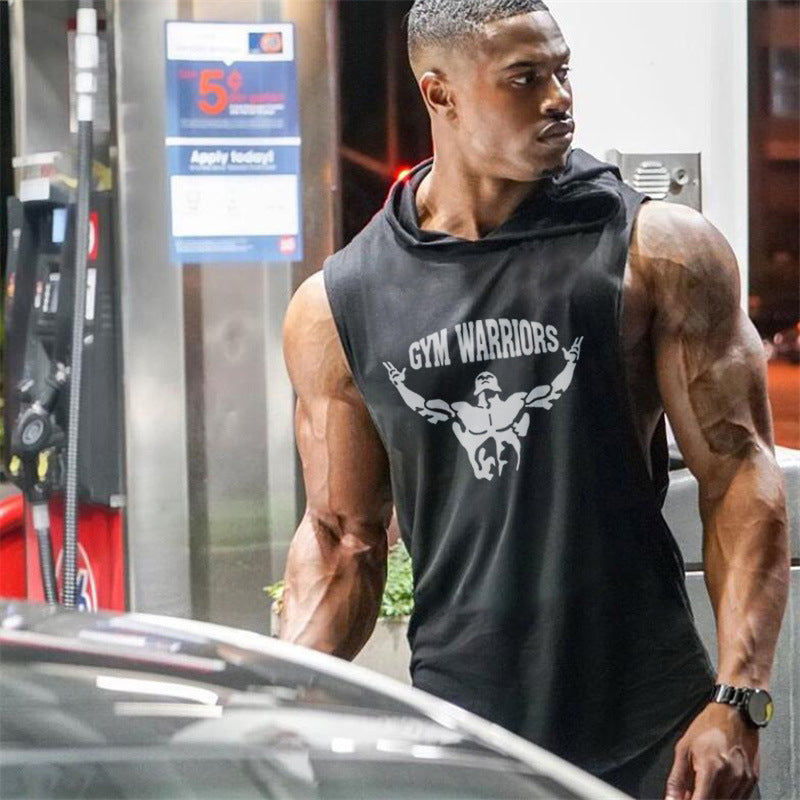 Men’s Hooded Gym Vest