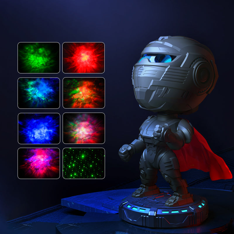 Mecha Warrior Sky Starry Projection Light