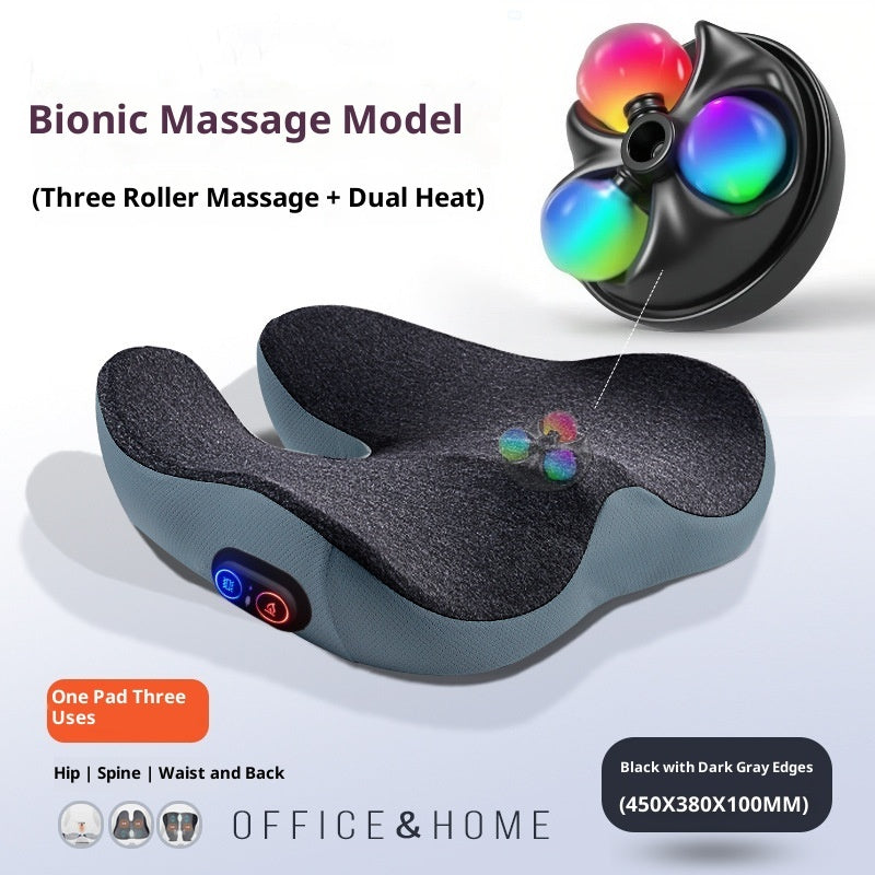 Ergonomic Sitting Cushion for Hemorrhoid Relief and Posture Support