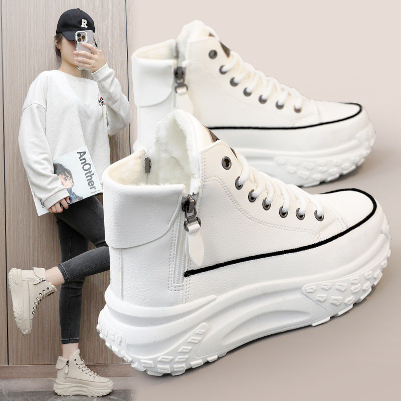 Women’s Velvet Cotton Casual Sports Shoes