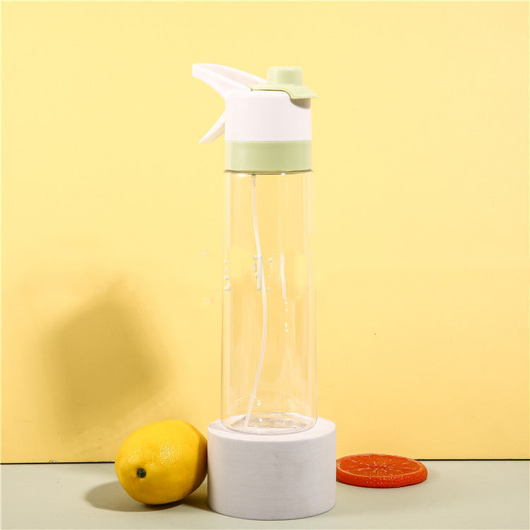 Large Capacity Spray Water Bottle for Outdoor Sports and Travel