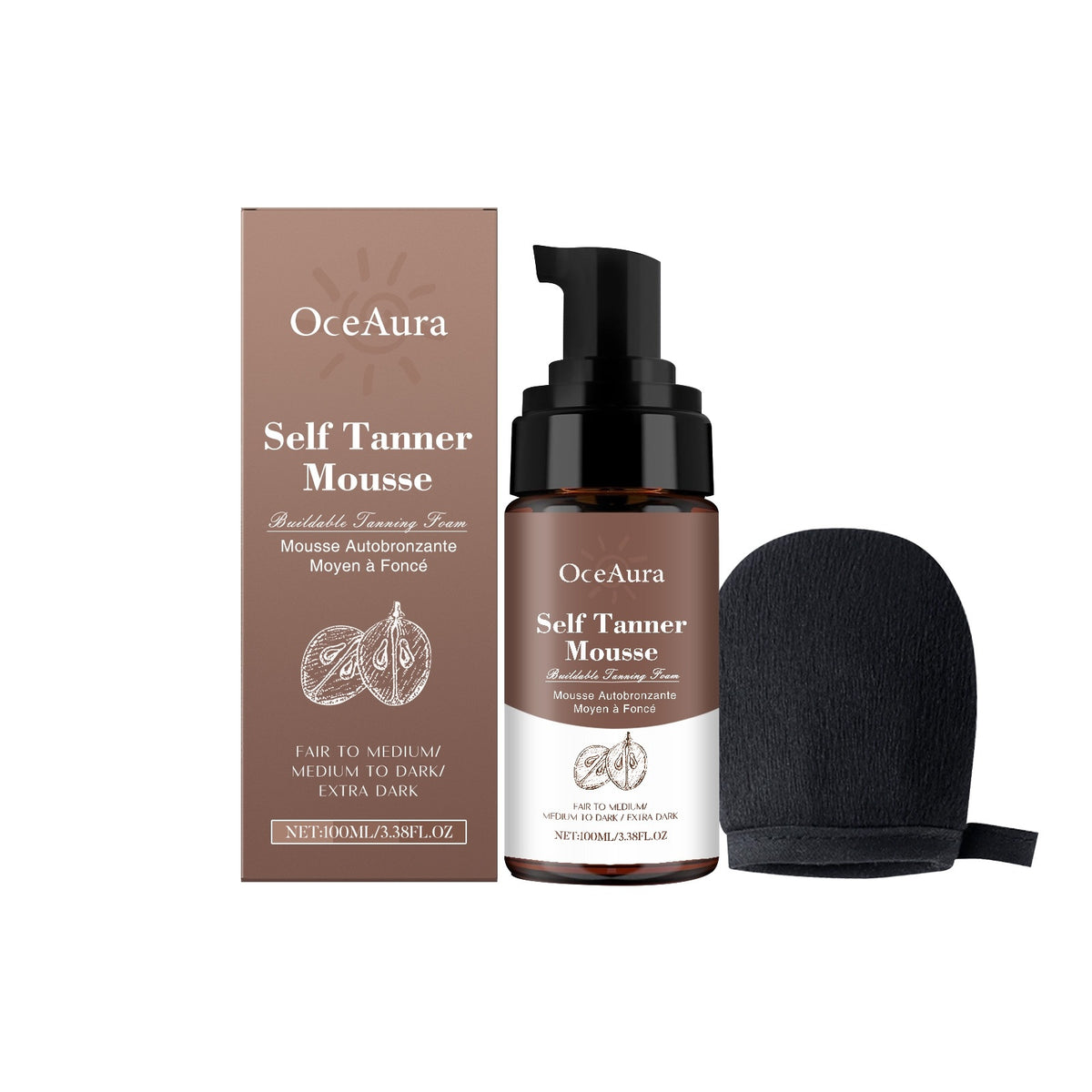 Self Tanner Mousse for a Natural Sun-Kissed Glow