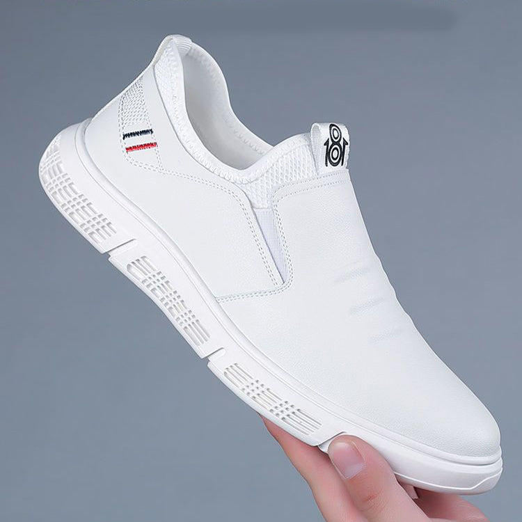 Men’s Black & White Walking Shoes