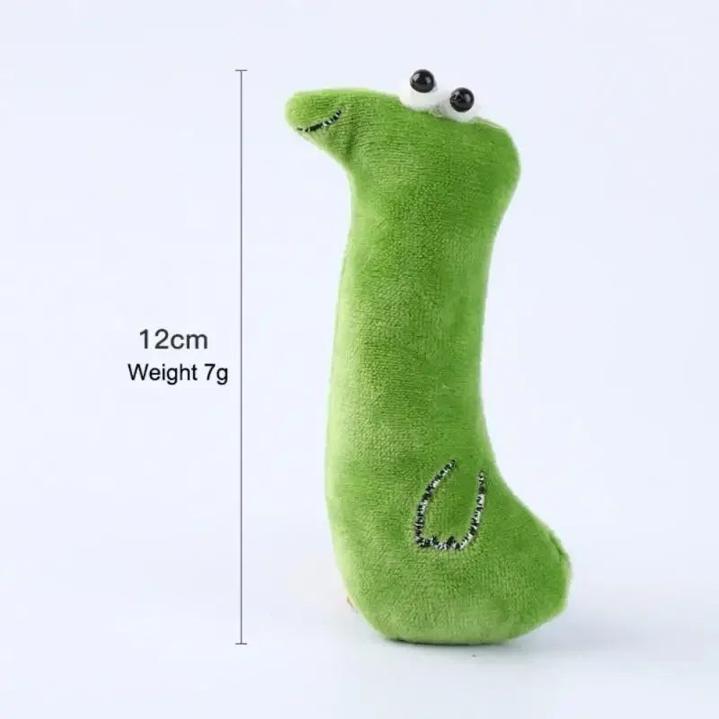 Catnip Plush Toy for Cats & Puppies Teeth Grinding Thumb Pillow