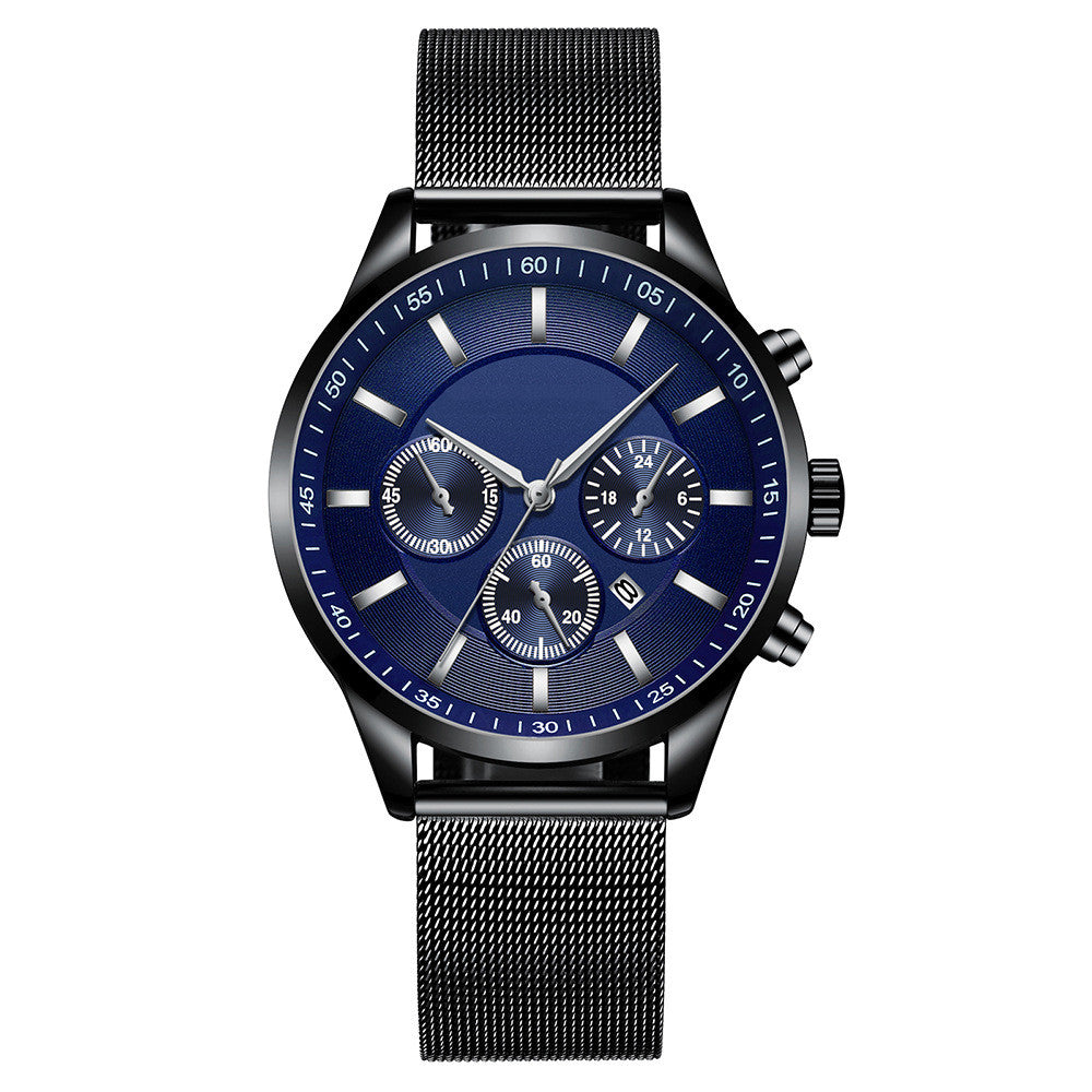 Men’s Mesh Strap Waterproof Fashion Watch