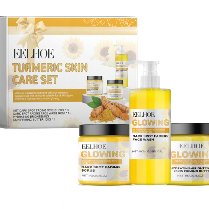 Turmeric Brightening Skincare Set