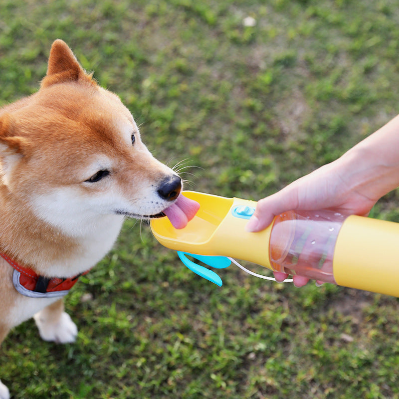 Portable Pet Feeding and Water Cup for Travel & Outdoor Use