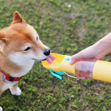 Portable Pet Feeding and Water Cup for Travel & Outdoor Use