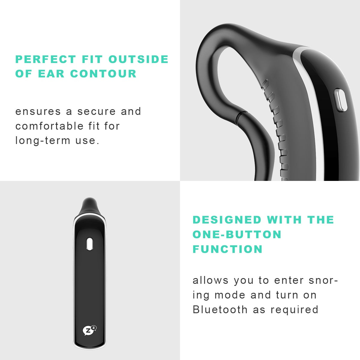 Smart Ear set Anti-Snoring Device for Sleep