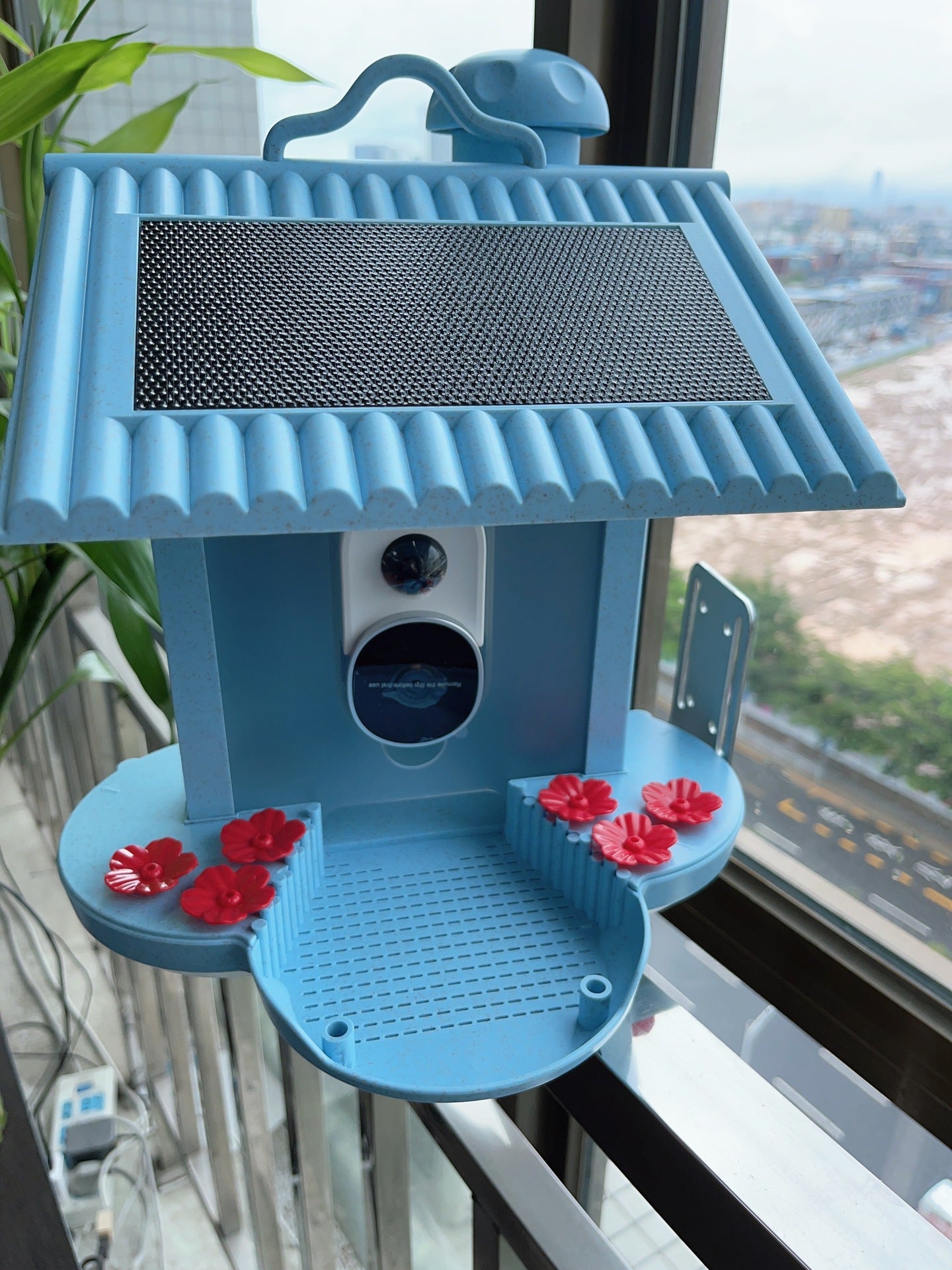 AI Smart Bird Feeder with 160 Degree Wide Angle Camera