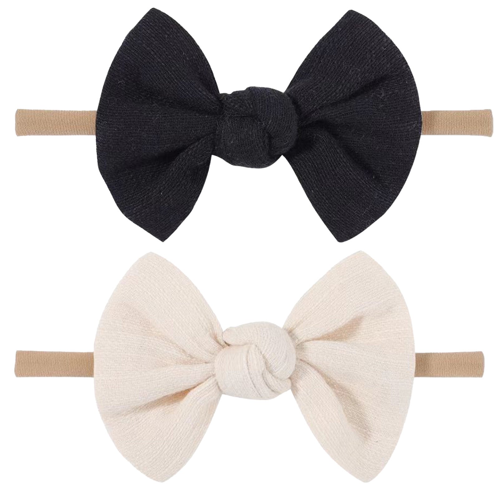 Baby Girls Nylon Bow Headband