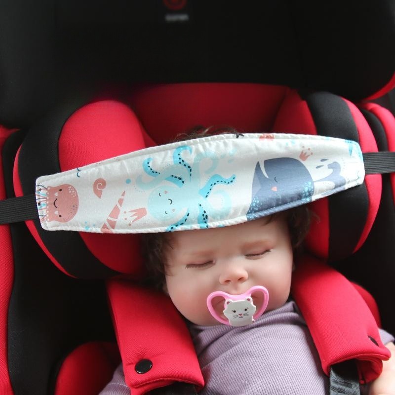 Baby Car Seat Head Support Strap for Safe Sleep
