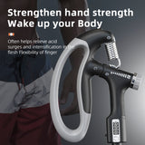 Smart Adjustable Hand Grip – 10–100kg Professional Grip Strength Trainer for Arm & Muscle Training