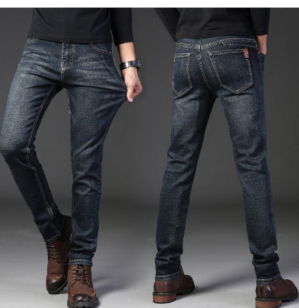 Men's Slim Fit Casual Jeans