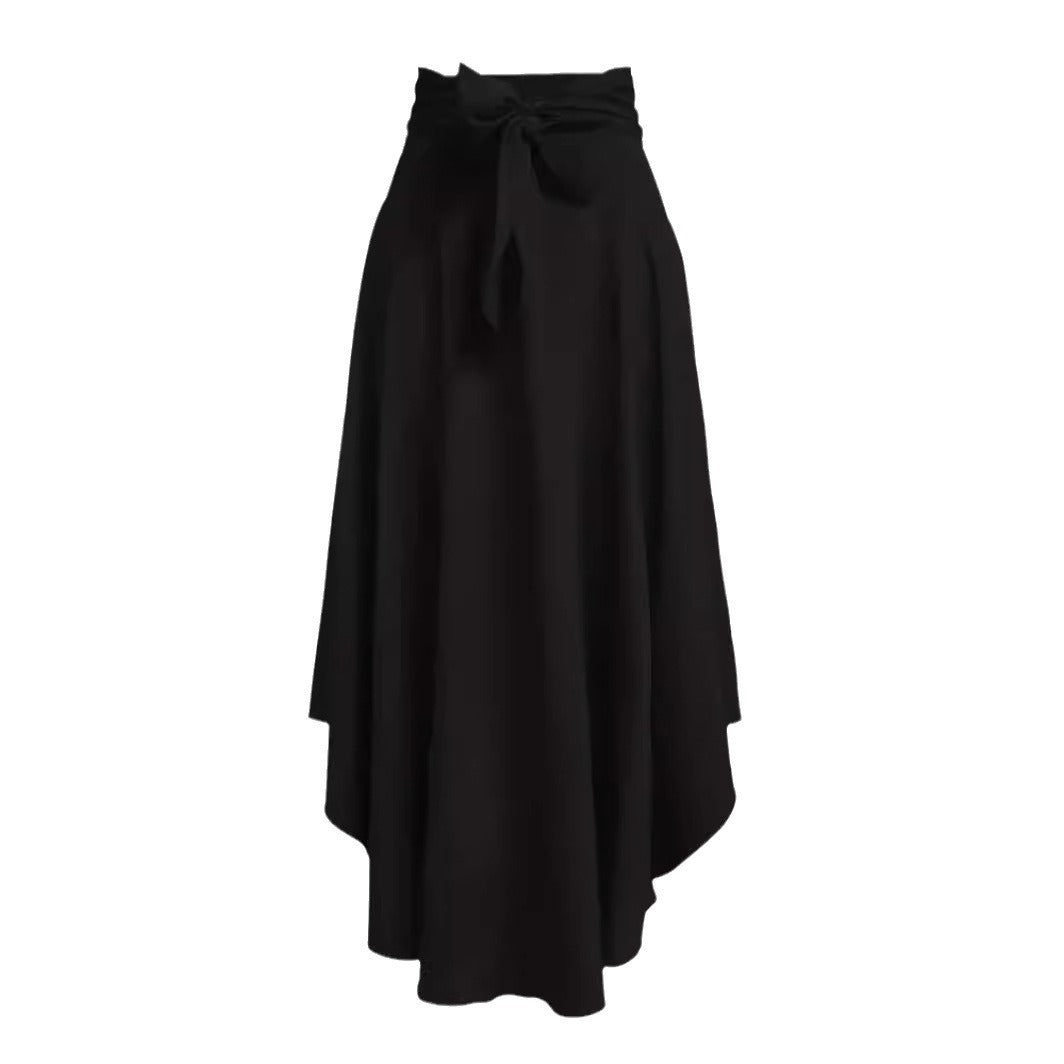 Women’s Casual Ruffled Midi Skirt